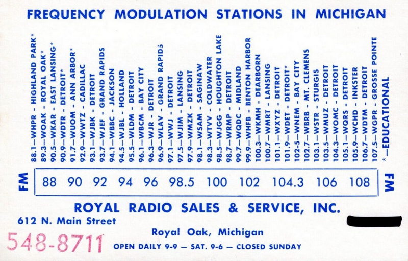 Royal Radio - Old Postcard (newer photo)